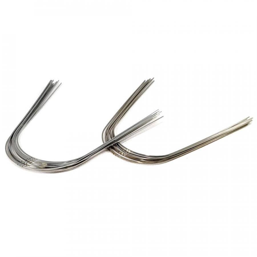 Niti Archwire (square) 0.018*0.022 10 upper + 10 Lower , 10pcs/pk image